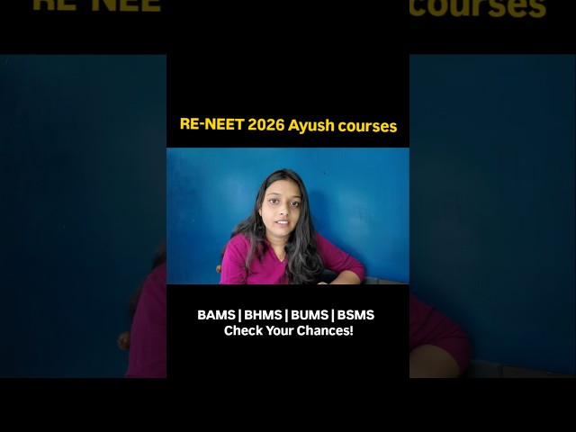 NEET 2026 AYUSH Expected Cutoff 🌿 | BAMS, BHMS & More