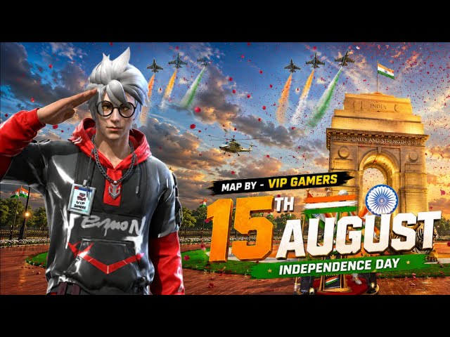 🇮🇳 15 AUGUST FREE FIRE CRAFTLAND MAP PASSWORD 🔑 ? VIP GAMERS #freefire #craftland #independenceday 
