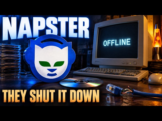 Napster's Hidden Weakness: The Simple Architecture That Made It Easy to Shut Down #napster