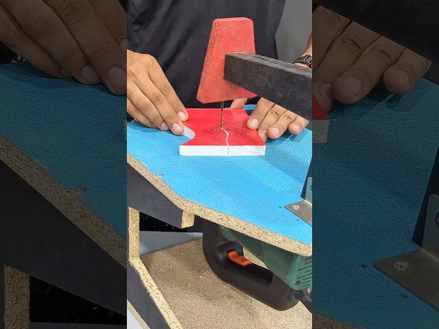 Pro Jigsaw Scroll Saw Hack! 🛠️🔥 #shorts #diy #woodworking