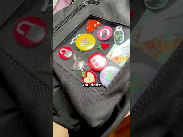 How to make custom clay pins WITHOUT a pin maker 📌 #shorts
