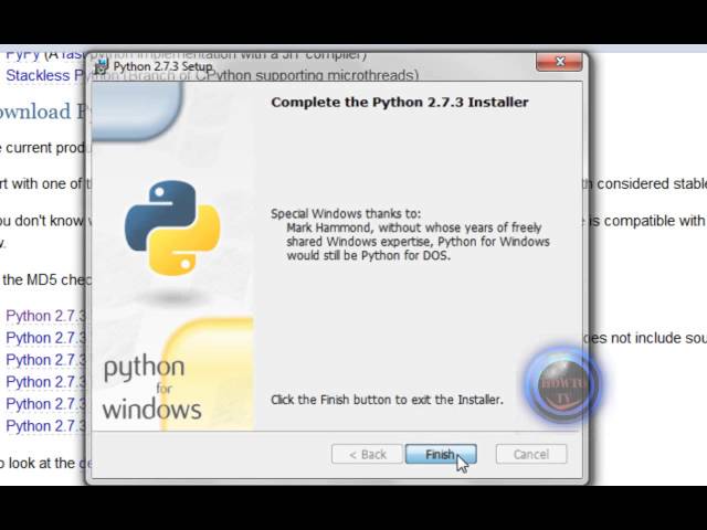 Python Tutorial #1 - How To Install Python 2.7.3 - HowToTv