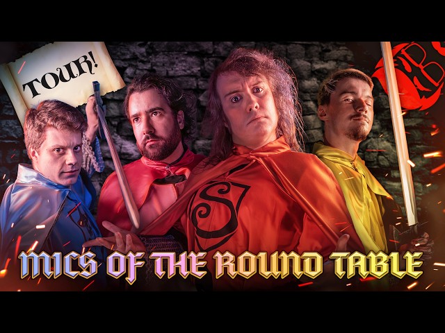 MICS OF THE ROUND TABLE | Tour Announcement Song with Rustage, Shwabadi & Connor Quest!