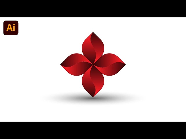 Modern Logo Design in Adobe Illustrator | Abstract Gradient Logo Design Tutorial