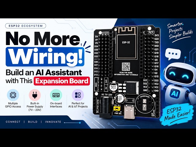 No More Wiring! Build an AI Assistant with This Expansion Board