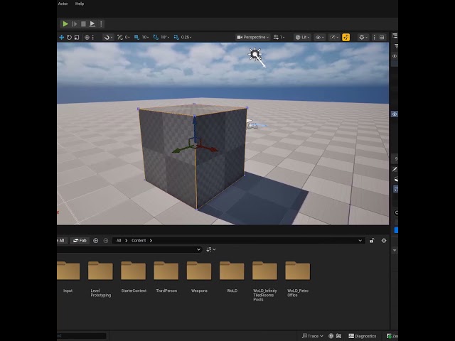 You Can Still Get Access to BSP Brushes in UE5 to Blockout Your Environments #shorts