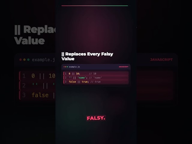 Stop Using || for Default Values | JavaScript Bug