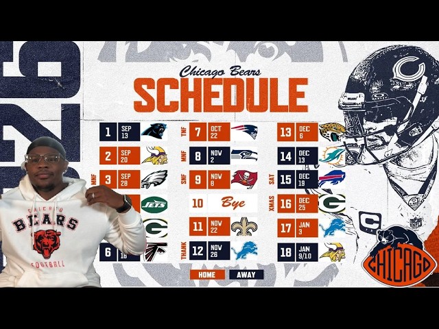 Official 2026-27 Chicago Bears Record Prediction
