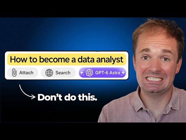 i asked gpt-6 astra how to become a data analyst (it was wrong)