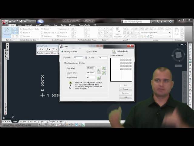 Create Grid Ticks for a Map using AutoCAD Civil 3D