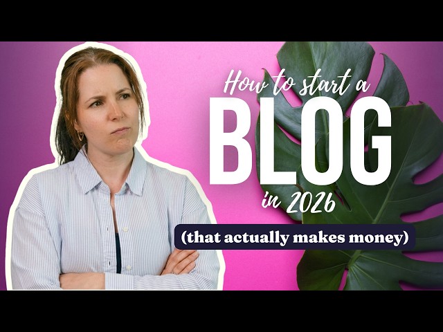 How do I Start a Blog in 2026? (That Can Actually Make Money)