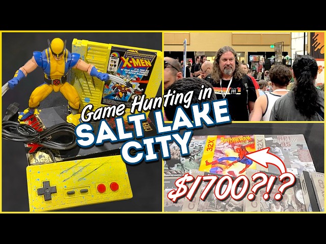 Salt Lake City surprised me. Video Games EVERYWHERE!