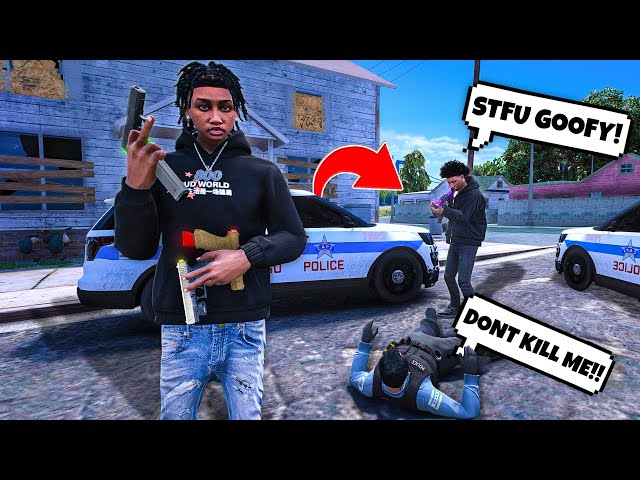 I Spent 24 Hours CRASHING OUT with my GANG in CHICAGO in GTA 5 RP..