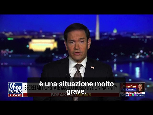 Attack on US base in the UK thwarted, Rubio: "There is the hand of a foreign actor"