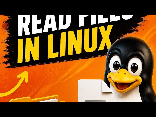 How Do You Read a File in Linux? 🤔 | cat Command | Lesson 6