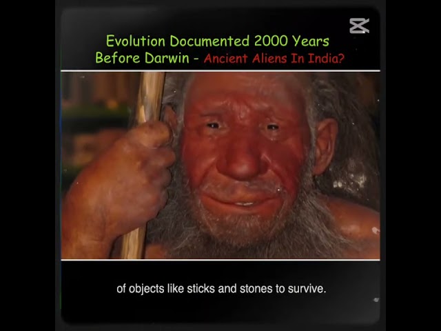 Evolution Document 2000 years Before Darwin - ancient Aliens In Indian.