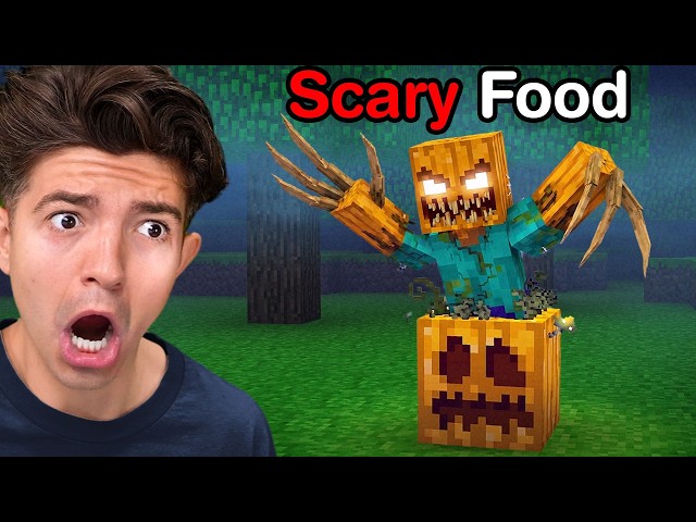 I Turned SCARY MYTHS Into FOODS In Minecraft!