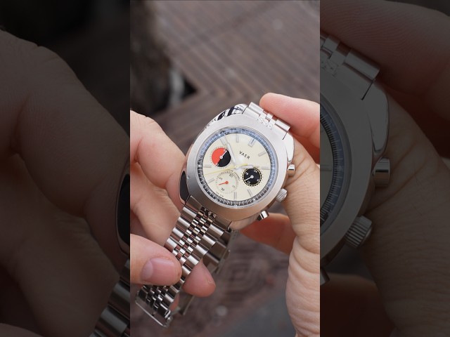 Vaer R1 Racing Chronograph Cream 42