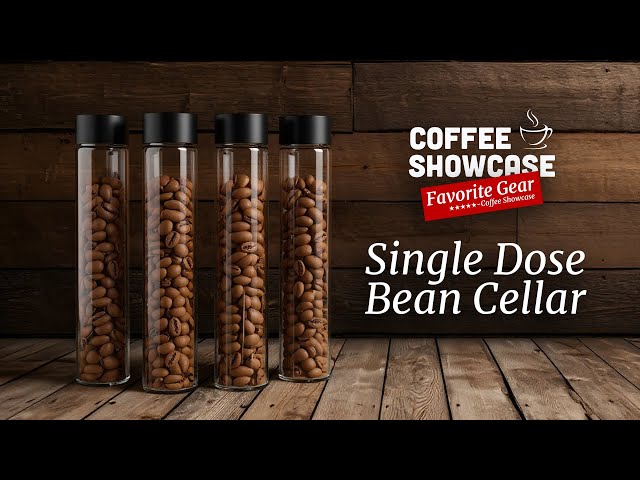 Single Dose Coffee Storage | Pesado Coffee Bean Cellar