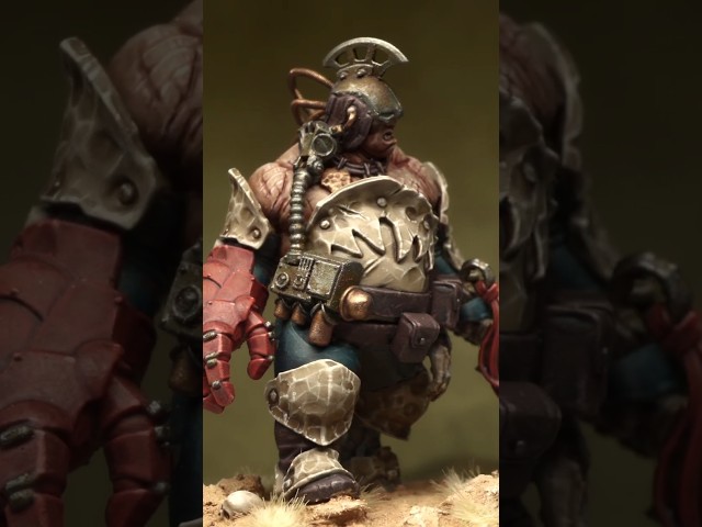 Warhammer 29k : I Built a Techno Barbarian inspired by John Blanche's art
