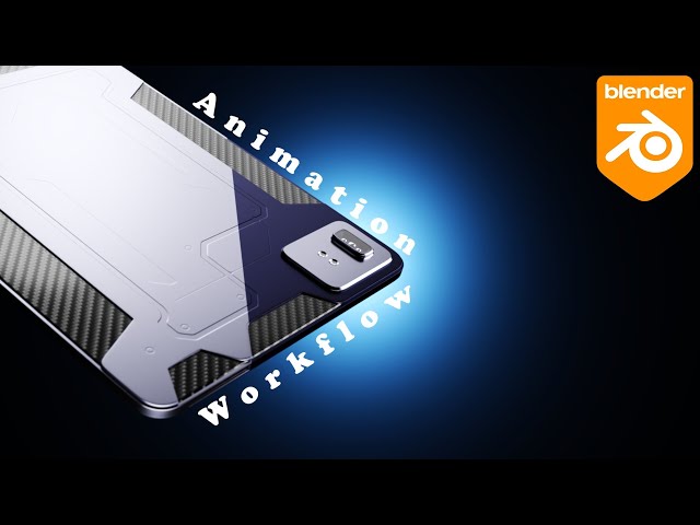 Tablet Product Animation – Breakdown | Blender Workflow