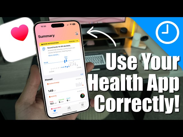 How to correctly use The Health App | Apple's Most Underrated App!