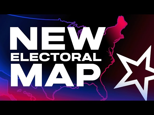 SHOCKING: Our NEW Electoral Map Look Completely Different