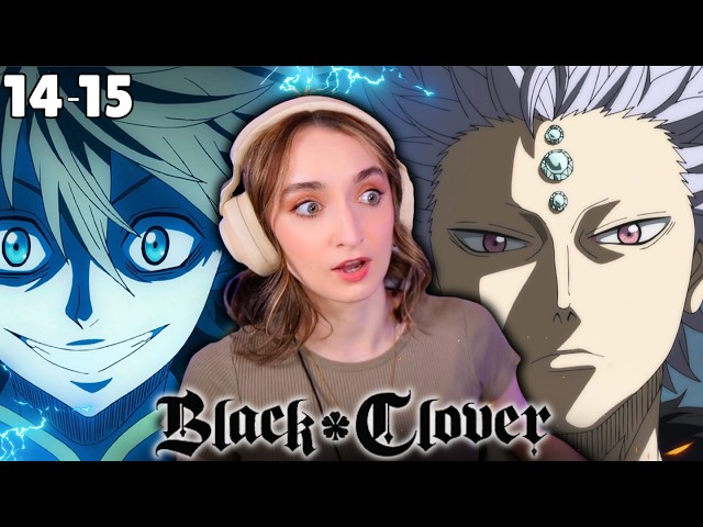 Dungeons and Diamonds 😨💎 | BLACK CLOVER | Episodes 14-15 | REACTION VIDEO