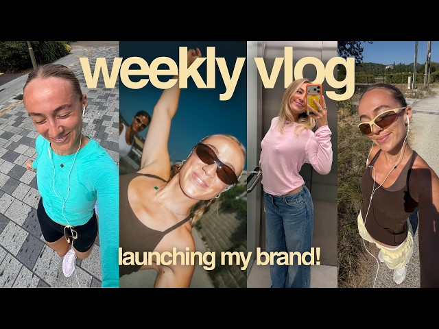 WEEKLY VLOG | birthday party, launching my brand + hauls