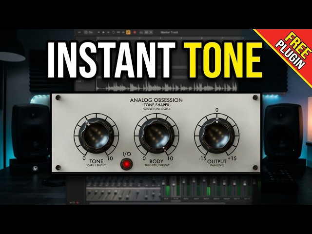 FREE Plugin: Darker, Brighter, Fuller | ToneShaper Analog Obsession