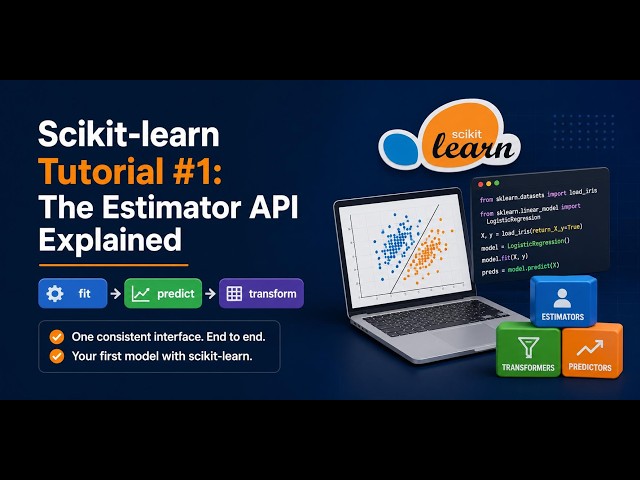 Scikit-learn Tutorial #1: The Estimator API Explained