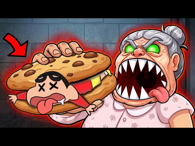 Run From Evil Cookie Eater Grandma! 💀