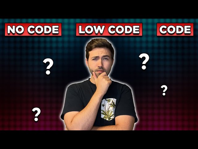 No Code vs Low Code vs Code | The Future of App Development