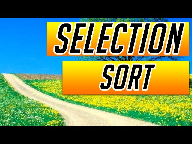 Sorting: Selection Sort