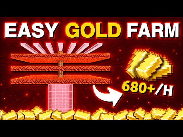 NEW EASIEST Minecraft Java 26.2+ Gold XP Farm Tutorial