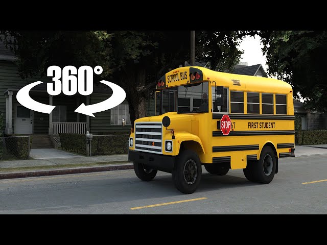 Jayden's Bus Is Here in 360/VR