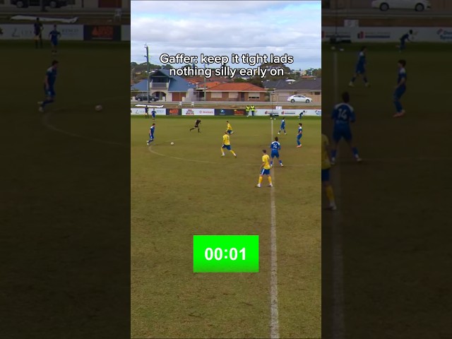 The gaffer’s worst nightmare 🙈 #SundayLeague #soccer #football #fyp #foryoupage