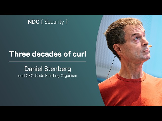 Three decades of curl - Daniel Stenberg - NDC Security 2026
