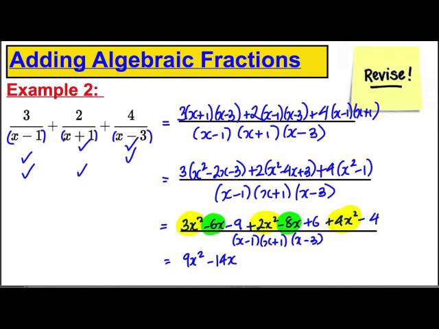 Core 4 Maths A-Level Edxecel - Partial Fractions (1)
