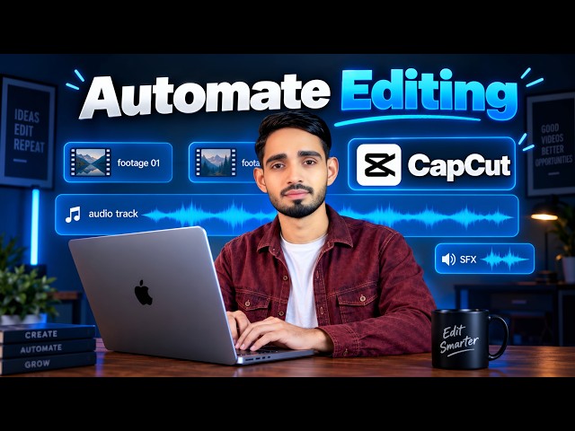 Stop Editing Manually — I Found A Free CapCut Auto-Timeline Hack