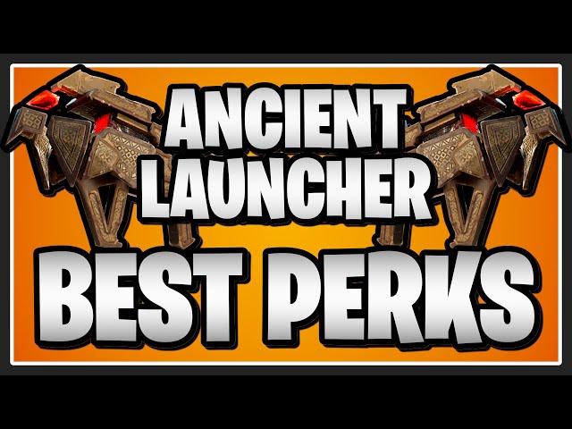 The BEST PERKS for the Ancient Launcher in Fortnite Save the World!