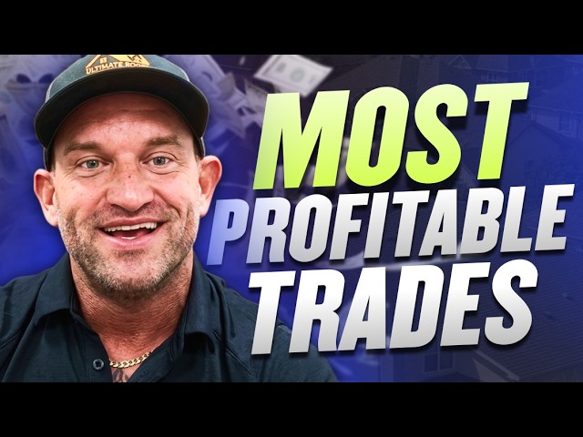 $20M Roofer Ranks the MOST Profitable Trades for 2026