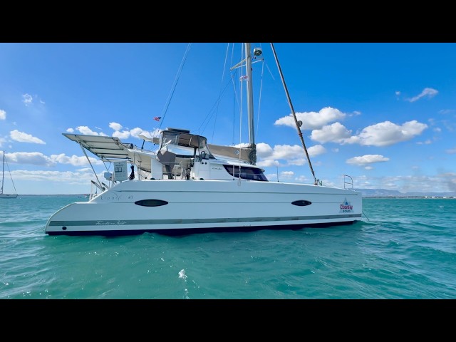 NOW SOLD! 2014 Fountaine Pajot Lipari 41. Turn Key World Cruising Catamaran.