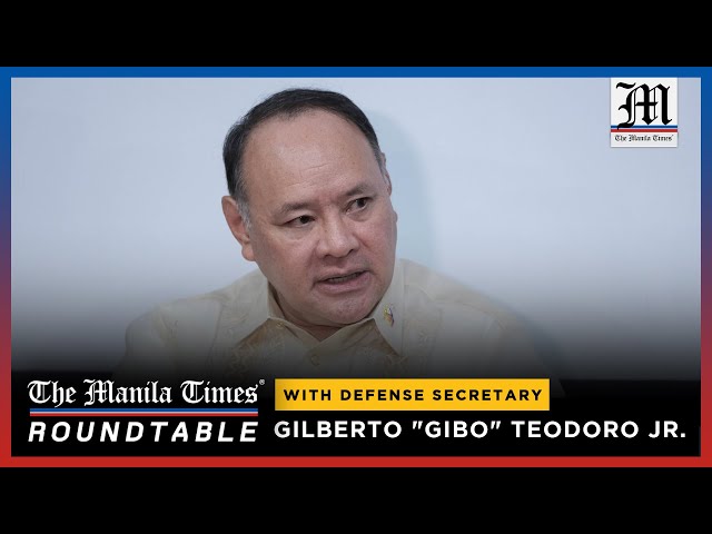 Defense Secretary Gilberto "Gibo" Teodoro Jr. | The Manila Times Roundtable