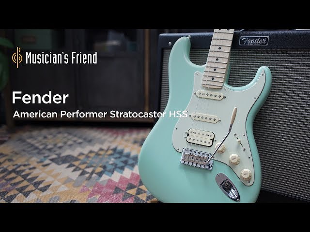 Fender American Performer Stratocaster HSS Demo - All Playing, No Talking