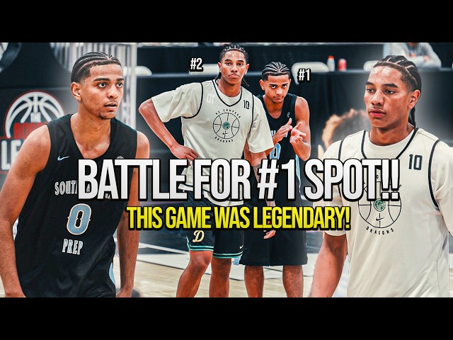 #1 Beckham Black VS #2 Demarcus Henry WAS GAME OF THE YEAR!! The BEST 2 Players in 2027 Go AT IT!