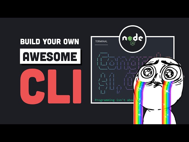 I created a Command Line Game for you // 5-Minute Node.js CLI Project