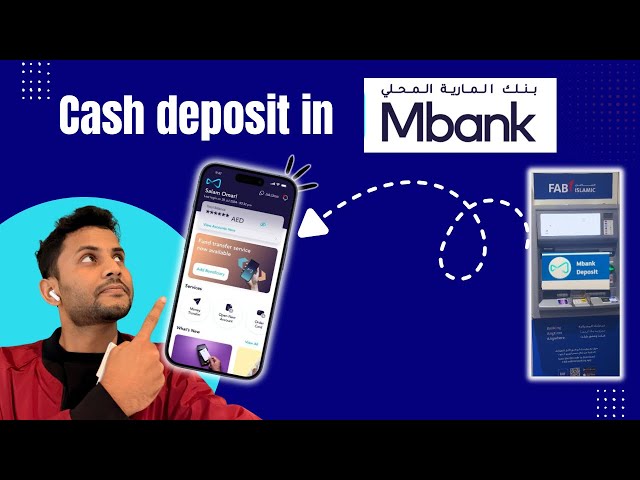 How to deposit in mbank account through FAB ATM | cash deposit in Mbank #mbank #mbankdeposite