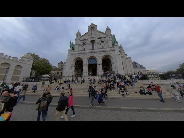 Sacré-Cœur, Paris, France - VR 360 - September 2022 - Basilica of the Sacred Heart of Montmartre