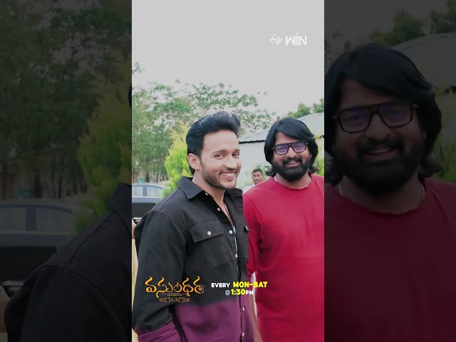 #shorts - Vasundara 300 Episode BTS | Mon - Sat 1:30pm | ETV Telugu